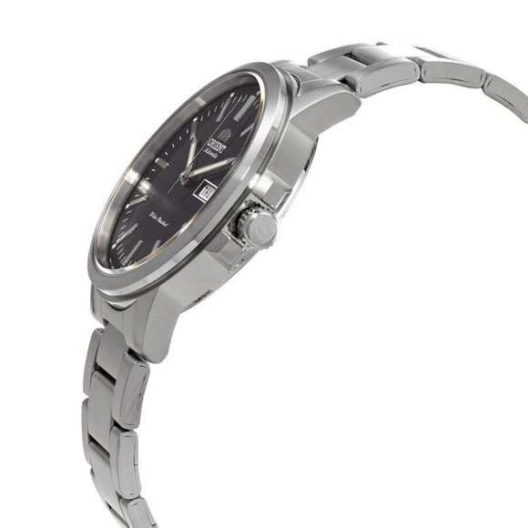 NWT Authentic Orient Automatic Black Dial Stainless Steel Men's Watch - Picture 2 of 3